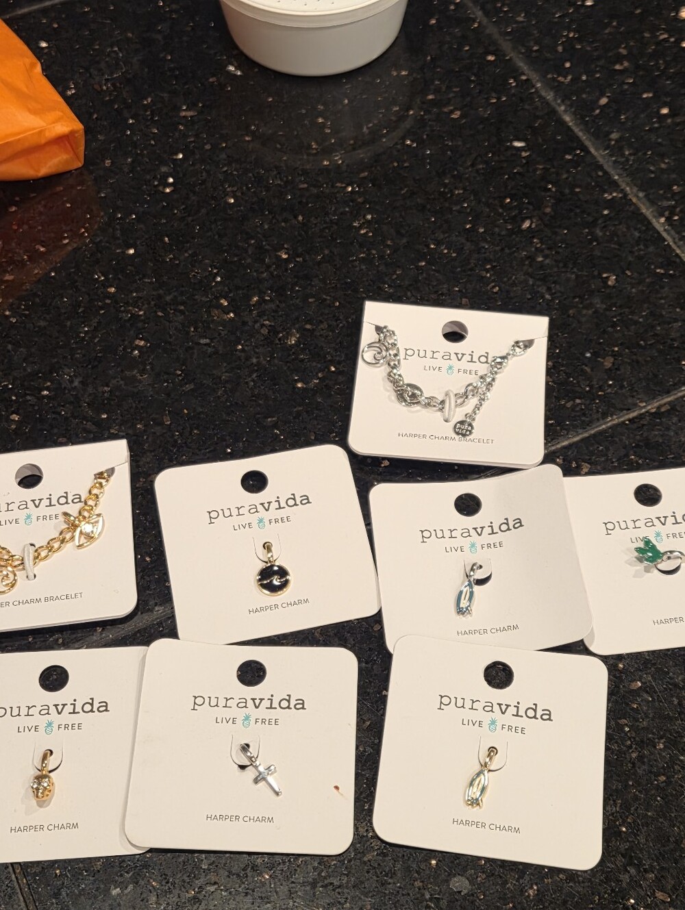 Pura Vida/Harper Charm Bracelet Collection